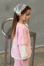 BABY O THE LABEL ATHLETICA LONG SLEEVE - BLUSH