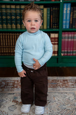 BAD BEBE OFF DUTY CARGO PANT - CHOCOLATE