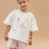BABY O THE LABEL AURORA LACE T-SHIRT