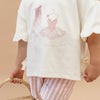 BABY O THE LABEL AURORA LACE T-SHIRT