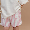 BABY O THE LABEL BLOOM STRIPE SHORT