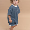 BABY O THE LABEL SAILOR STRIPE TERRY SET