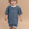 BABY O THE LABEL SAILOR STRIPE TERRY SET