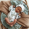 SNUGGLE HUNNY EDEN LONG SLEEVE ORGANIC BODYSUIT