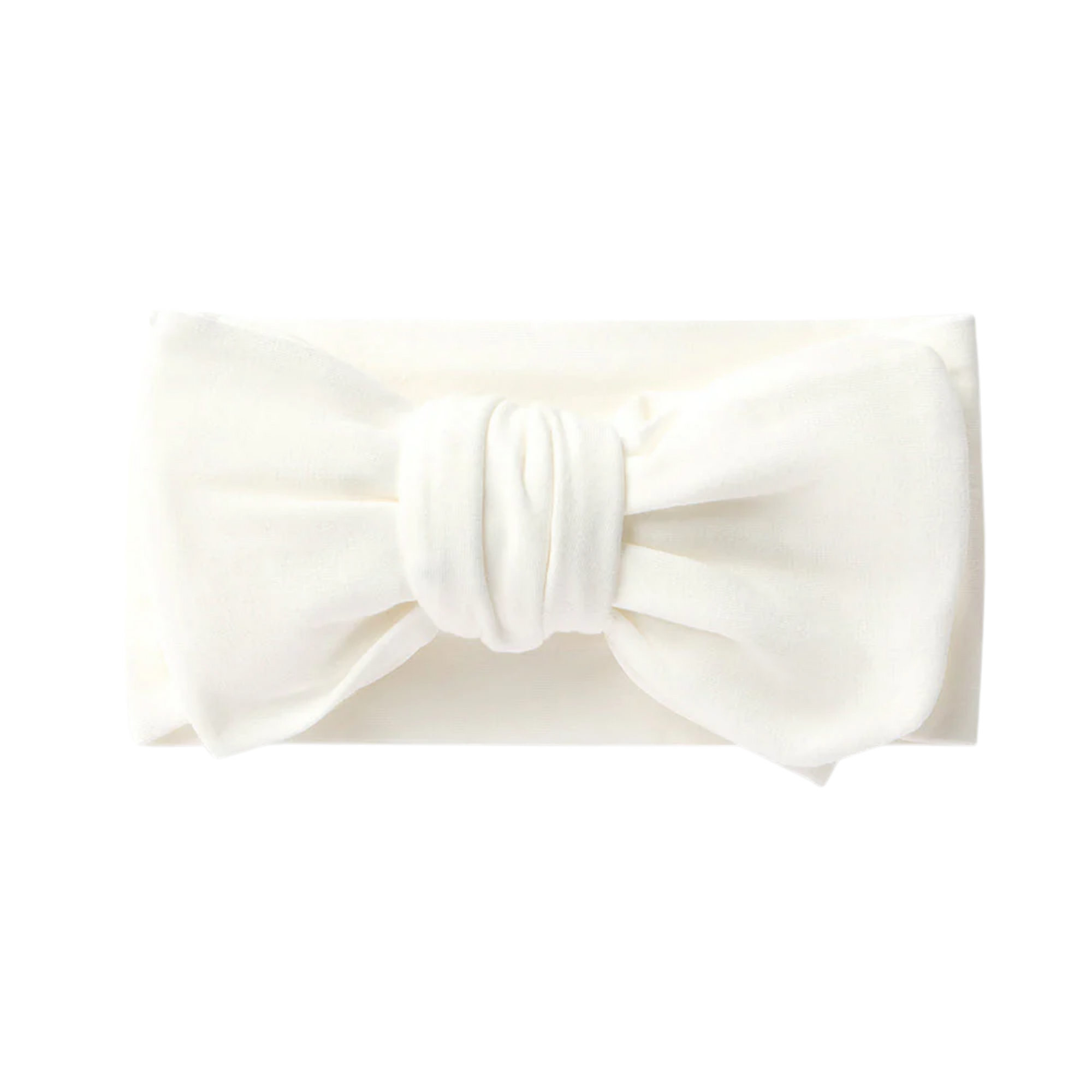 SNUGGLE HUNNY WHITE OVERSIZED BOW