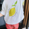 POSS & SOSS LEMON SQUEEZY OVERSIZED TEE
