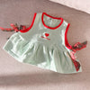 POSS & SOSS SWEET HEART PEPLUM - HOLLY