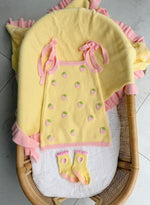 POSS & SOSS FLORENCE TIE DRESS - PINK LEMONADE