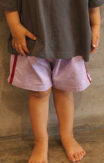 DEAR DARCY RUNNING RIOT SHORTS - LILAC