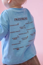 DEAR DARCY I'M EXTREME TEE - BLUE & BROWN