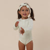 SNUGGLE HUNNY HONEYDEW LONG SLEEVE ORGANIC BODYSUIT
