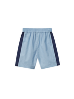 GOLDIE + ACE PANEL LINEN BLEND SHORTS