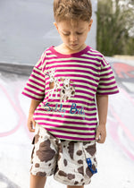 POSS & SOSS STRIPE OVERSIZED TEE - SILLY BILLY (PRE-ORDER)