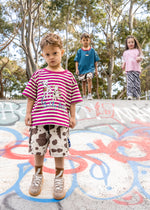 POSS & SOSS STRIPE OVERSIZED TEE - SILLY BILLY (PRE-ORDER)
