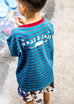 POSS & SOSS STRIPE OVERSIZED TEE - RATBAG (PRE-ORDER)