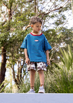 POSS & SOSS STRIPE OVERSIZED TEE - RATBAG (PRE-ORDER)