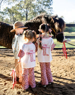 POSS & SOSS HEART FLARES - PINK LEOPARD