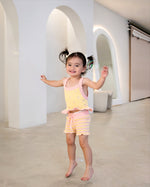 POSS & SOSS STRIPE SHORTS - PINK LEMONADE