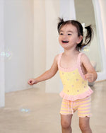POSS & SOSS STRIPE SHORTS - PINK LEMONADE