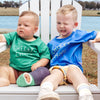 POSS & SOSS CHEEKY CHOPS TEE - EMERALD GREEN
