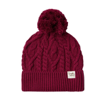 SNUGGLE HUNNY RASPBERRY KNIT BABY BEANIE