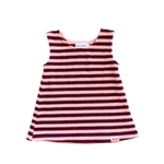 DEAR DARCY LOVE MILEY DRESS - PINK & BROWN