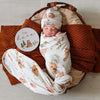 SNUGGLE HUNNY BEARS & BRONZE REVERSIBLE MILESTONE CARDS