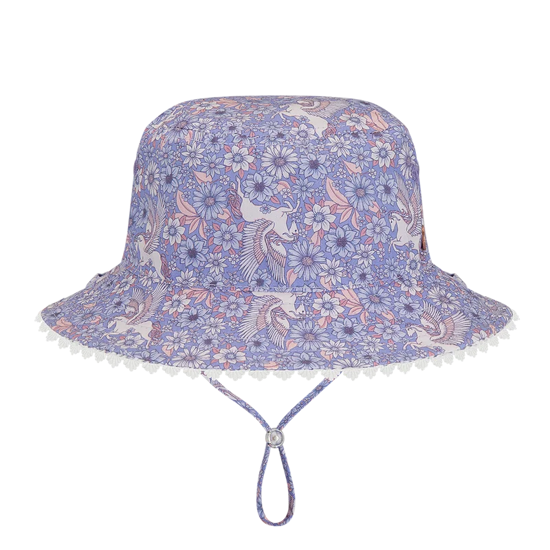 KOORINGAL BABY GIRLS BUCKET HAT - CRYSTAL
