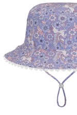 KOORINGAL BABY GIRLS BUCKET HAT - CRYSTAL
