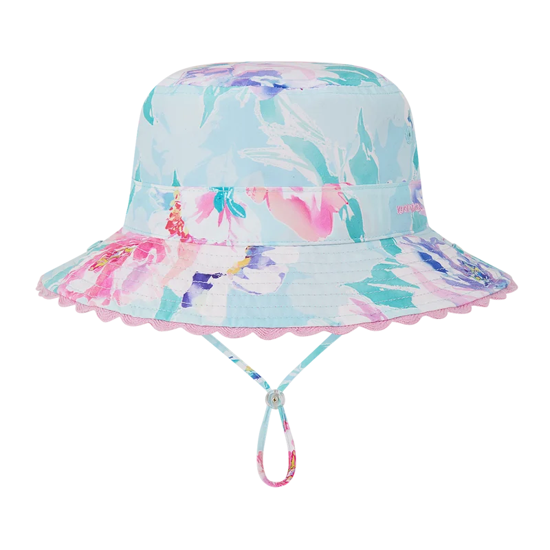 KOORINGAL BABY GIRLS BUCKET HAT - BLUSH