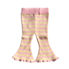 POSS & SOSS STRIPE FLARES - PINK LEMONADE