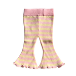 POSS & SOSS STRIPE FLARES - PINK LEMONADE