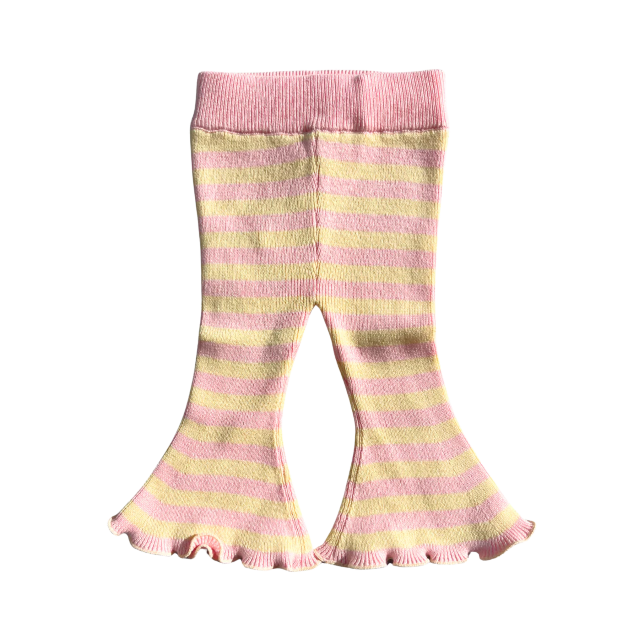 POSS & SOSS STRIPE FLARES - PINK LEMONADE