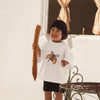 CINNAMON BABY CROISSANT TEE