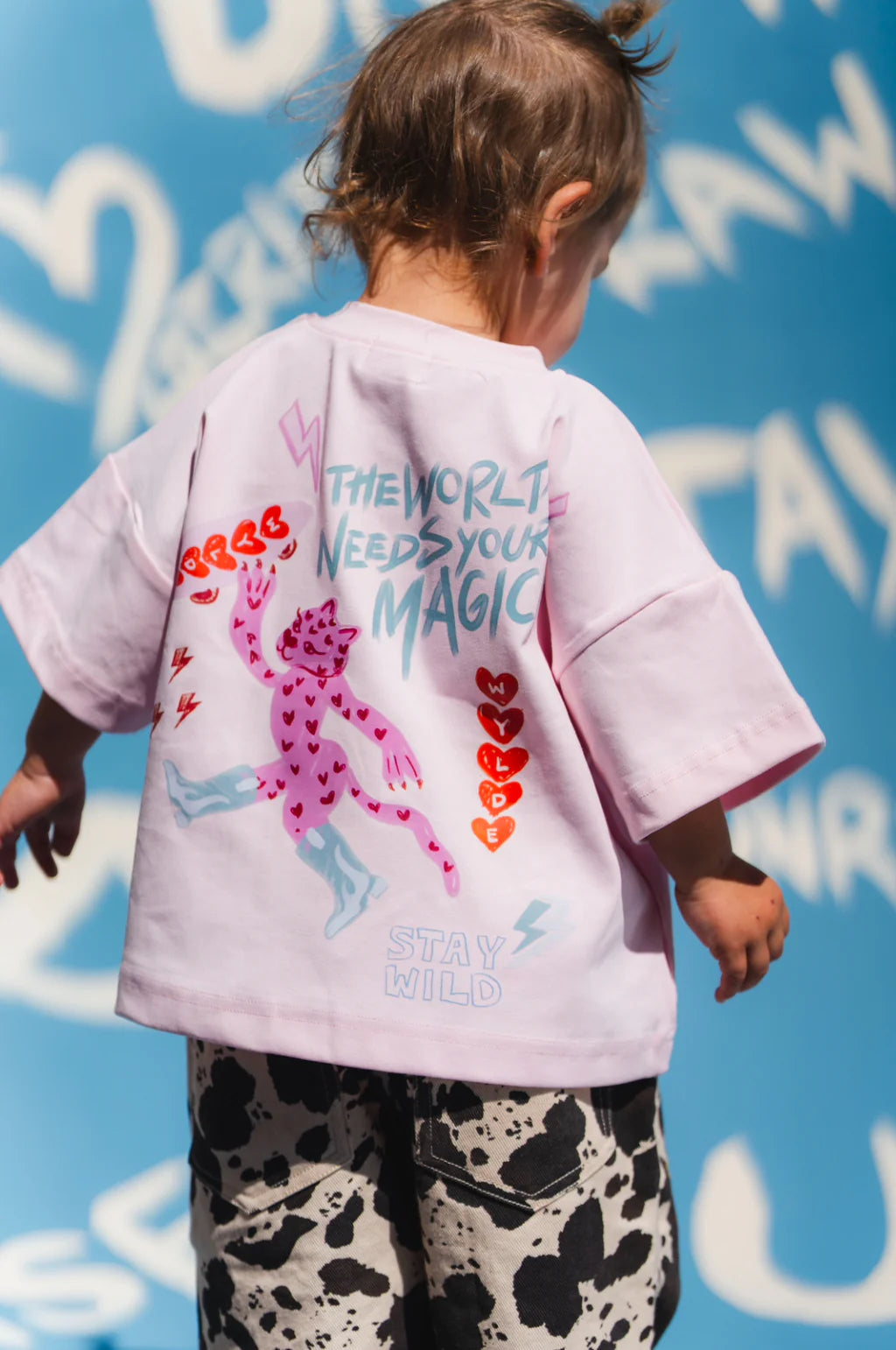 WYLDE THE LABEL MAGIC IN BLOOM TEE