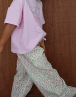 MYLA JANE PRIMROSE LINEN PANTS - FLORAL