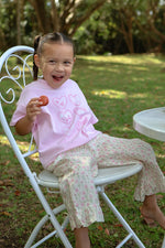 MYLA  JANE JE T'AIME T-SHIRT - PEONY PINK