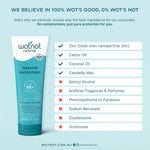 WOTNOT SUNSCREEN SPF50