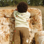 BY GEE LOCALLY GROWN OVERSIZED BOXY TEE - PISTACHIO