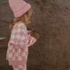 CINNAMON BABY KNITTED JUMPER - BABY PINK