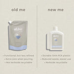 AL.IVE BABY BUBBLE BATH 650ML REFILL -  APPLE BLOSSOM