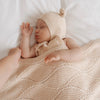 ZIGGY LOU BLANKET - BISCOTTI