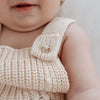 ZIGGY LOU ROMPER - BISCOTTI FLECK