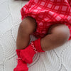 ZIGGY LOU SOCKS - SCARLET