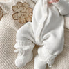 ZIGGY LOU CLASSIC KNIT ROMPER - MILK