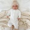 ZIGGY LOU CLASSIC KNIT ROMPER - MILK