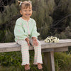 POSS & SOSS STRIPE FLARES - GARDEN PARTY