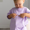 POSS & SOSS SILLY SAUSAGE TEE - SKY LAVENDER