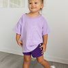 POSS & SOSS SILLY SAUSAGE TEE - SKY LAVENDER