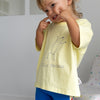 POSS & SOSS SILLY SAUSAGE TEE - SKY LEMON